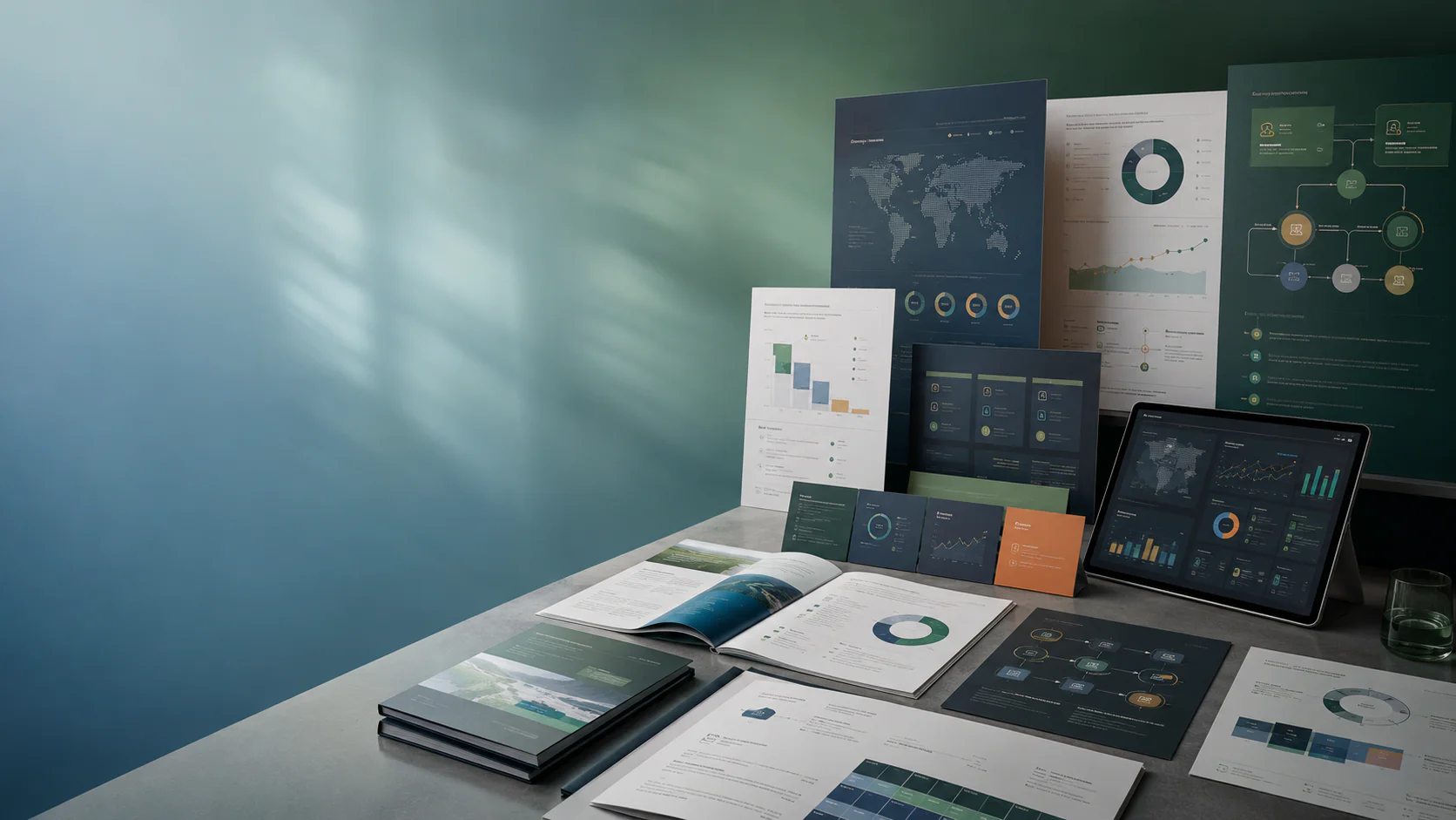 Infographic and data visualization for Dubai and the UAE