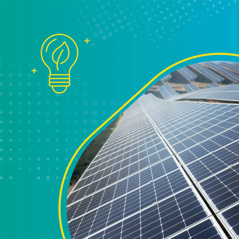 NGC Energy social media post with isometric energy graphics