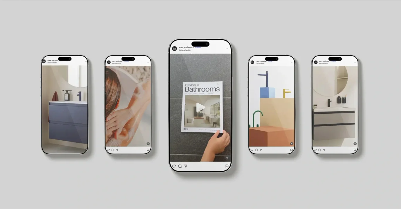 Roca Social Media Campaign for Sanitaryware