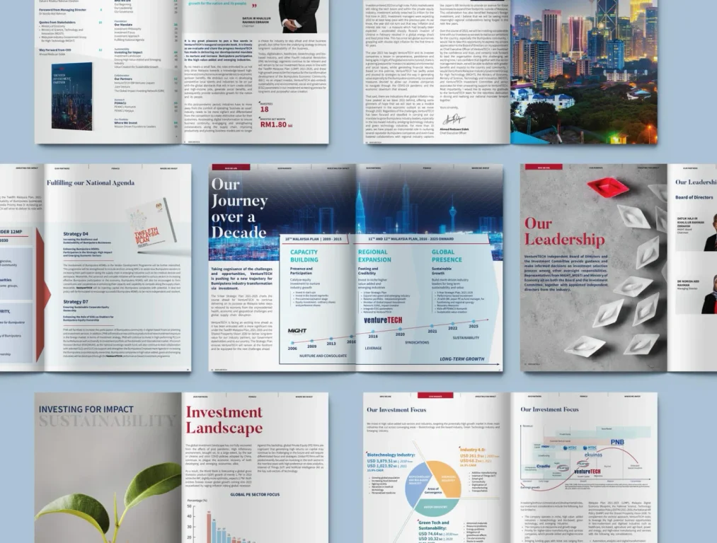 VentureTECH Corporate Book Coffee Table Book for Venture Capital